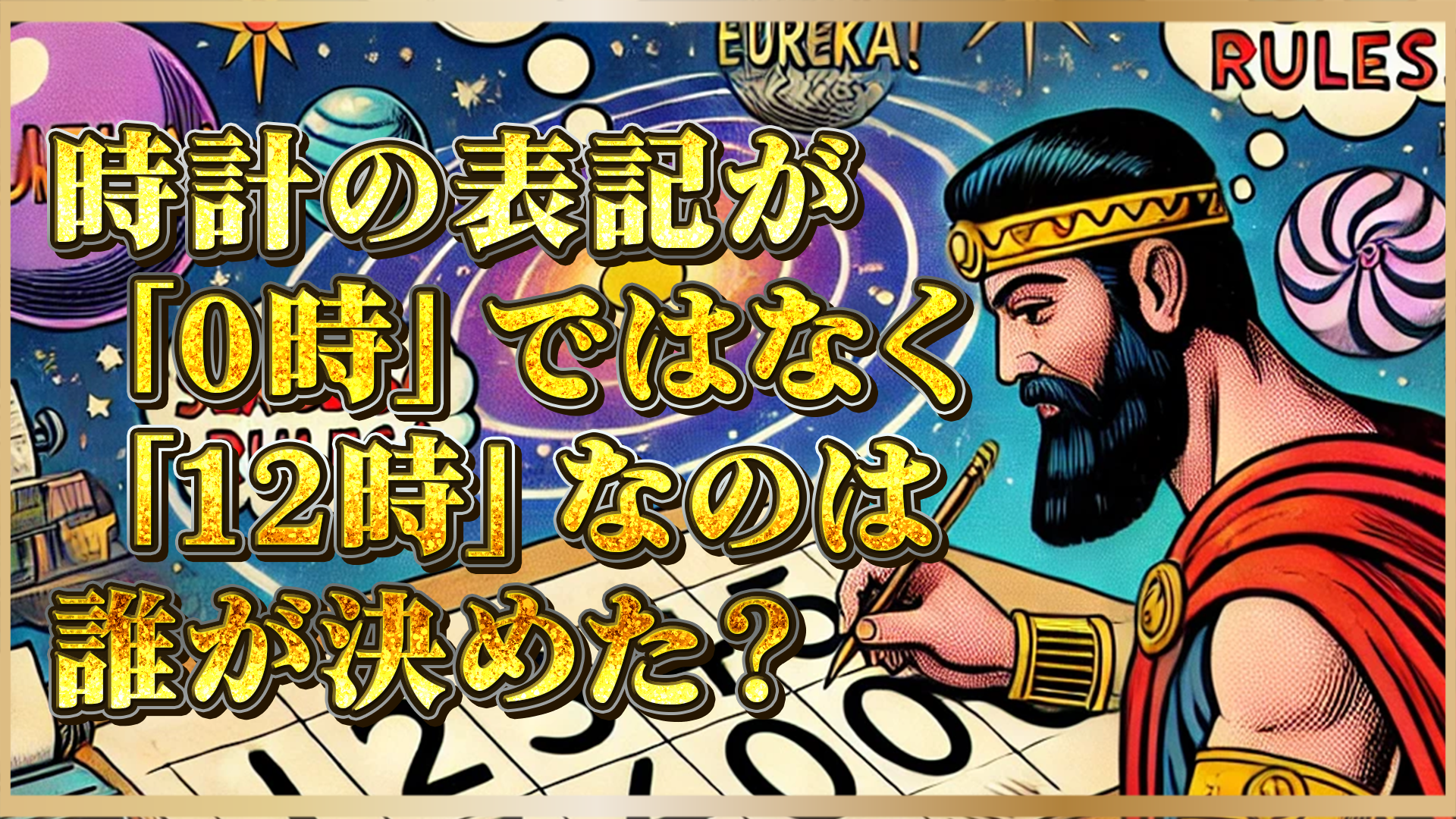 【時計豆知識】なぜ時計は“12時”が起点なのか？｜0時ではない理由と時計表記の基準を解説