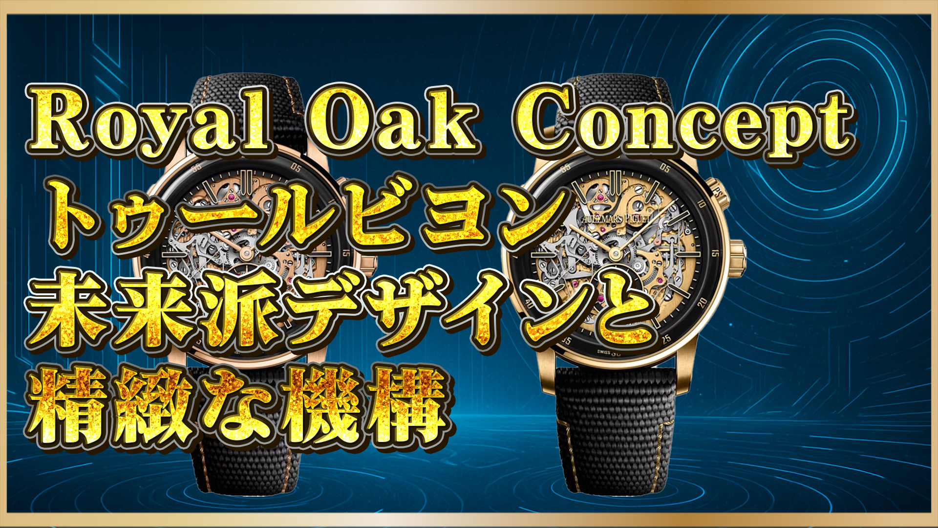 【未来型トゥールビヨン】Royal Oak Conceptの魅力と市場価値とは